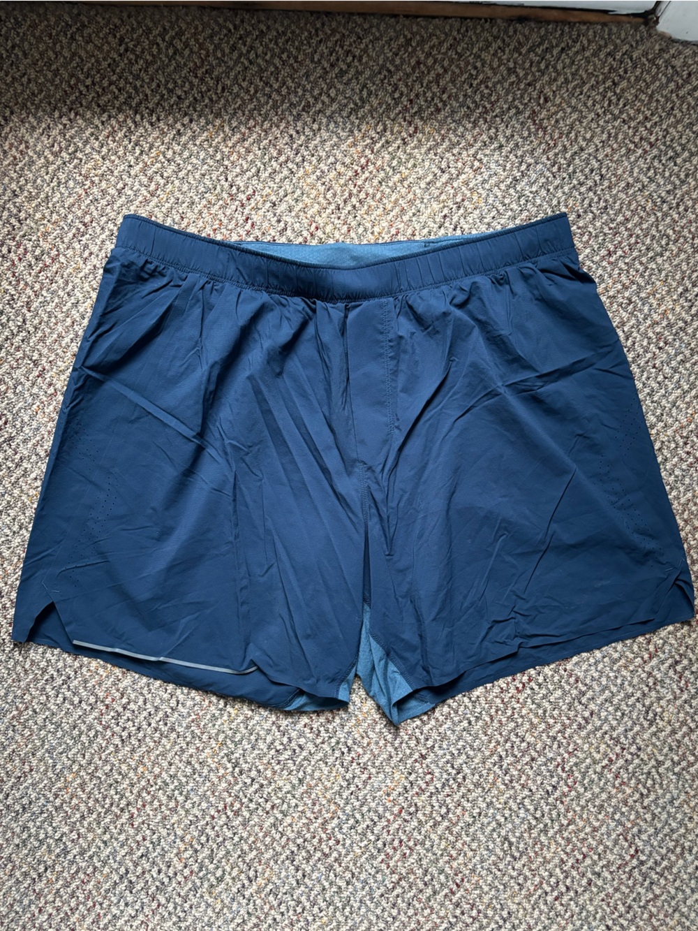 Men's Athletic Running Shorts - Navy